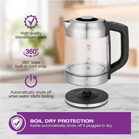 Salton - 1.7 L Temperature Control Kettle & Tea Steeper - GK1758