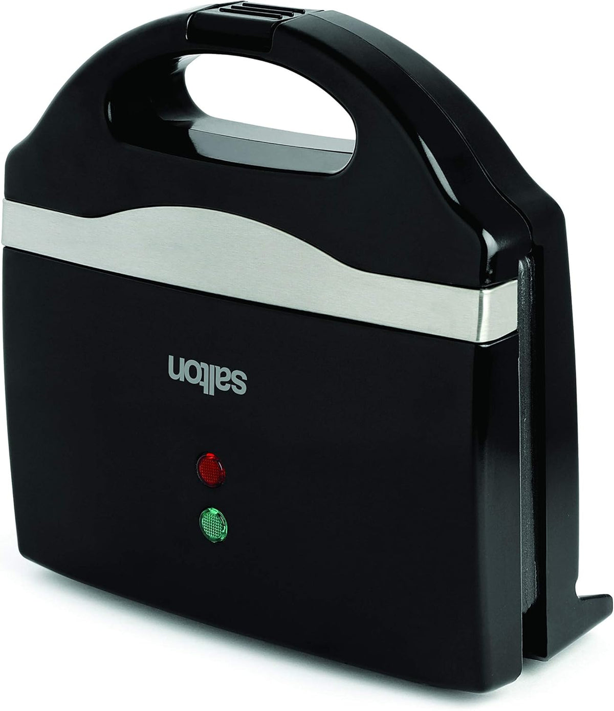 Salton - 2 Slice Belgian Waffle Maker Black - WM1075BK