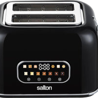 Salton - 2 Slice Smart Touch Toaster Black - ET2170