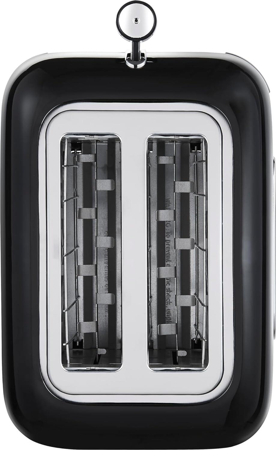 Salton - 2 Slice Smart Touch Toaster Black - ET2170