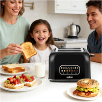 Salton - 2 Slice Smart Touch Toaster Black - ET2170