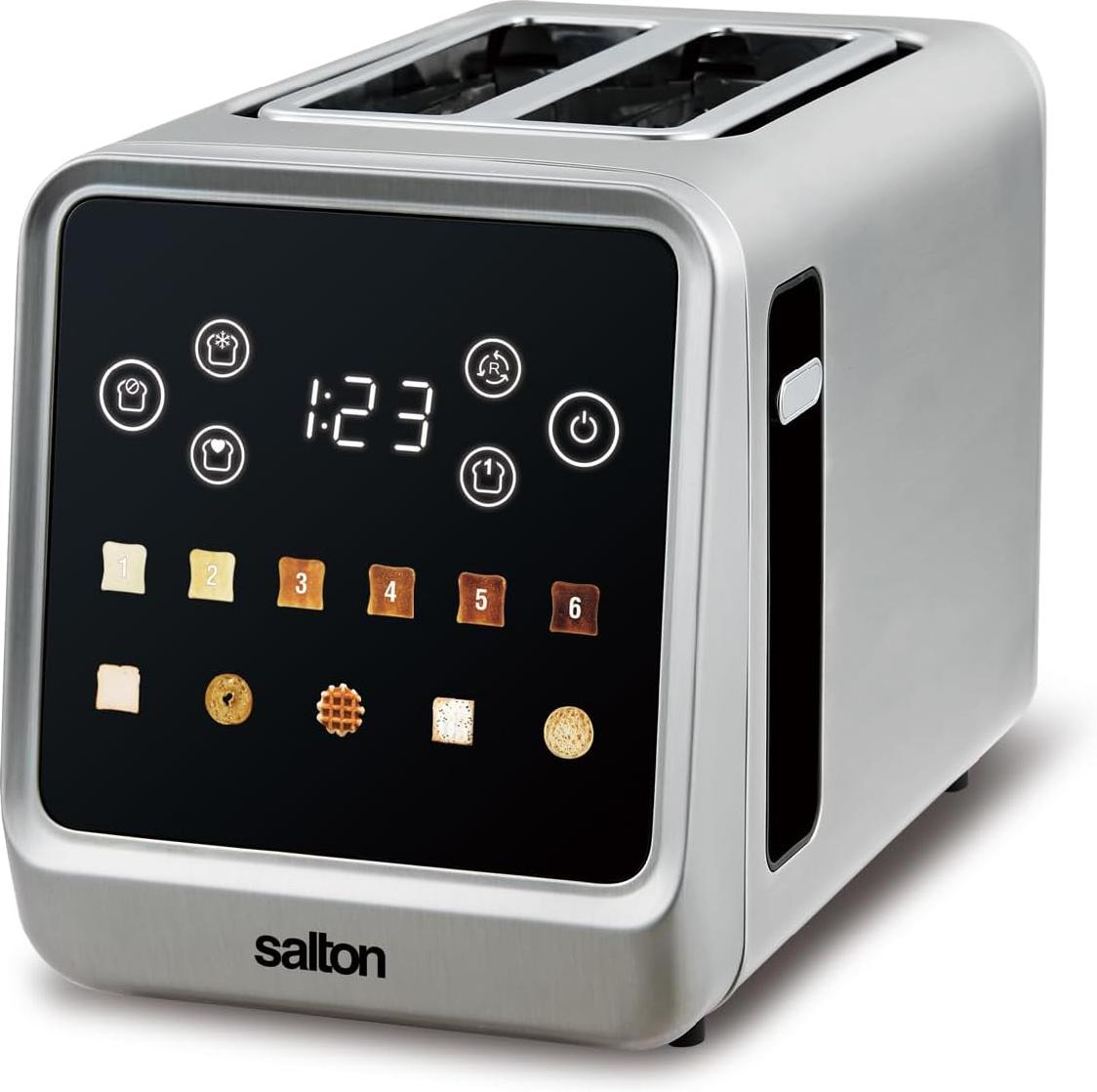 Salton - 2 Slice Smart Touch Toaster - ET2176