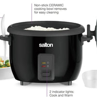 Salton - 20 Cup Automatic Rice Cooker & Steamer - RC2161