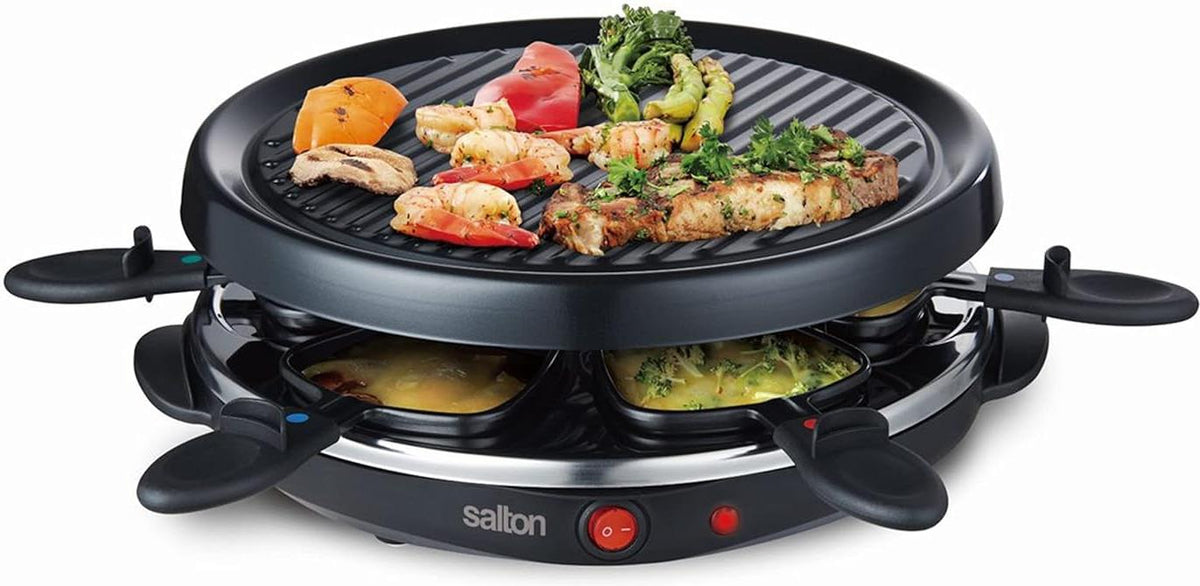 Salton - 6 Person Party Grill & Raclette - TPG315