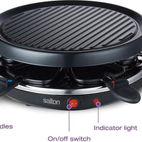 Salton - 6 Person Party Grill & Raclette - TPG315