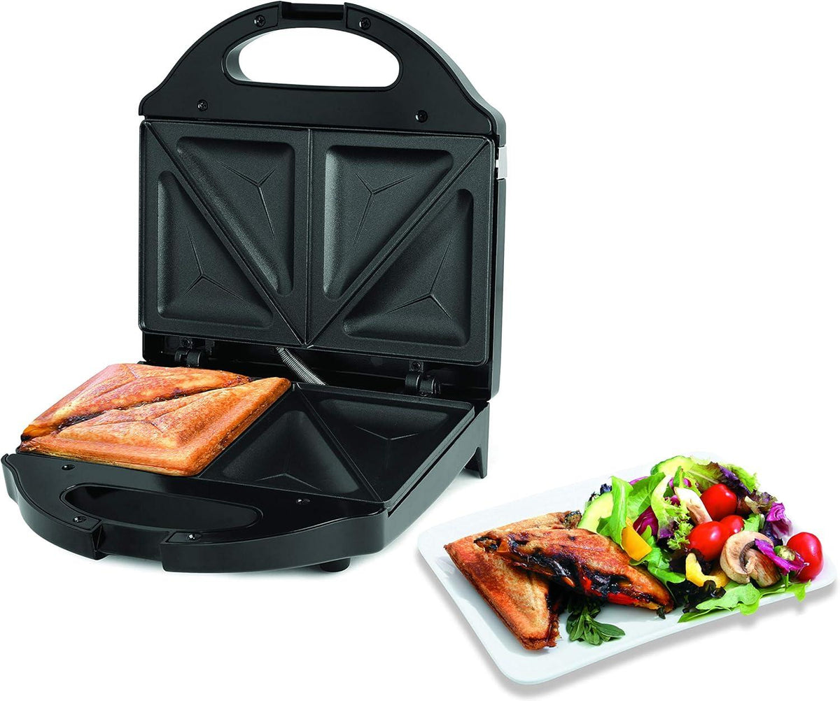 Salton - 750 W Black Pocket Sandwich Maker - SM1068BK