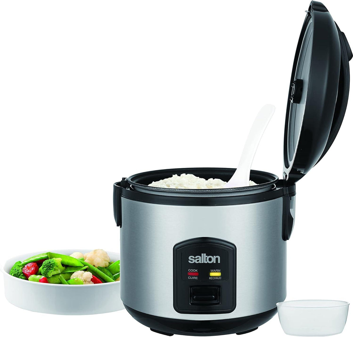 Salton - 8 Cup Automatic Rice Cooker & Steamer - RC2027