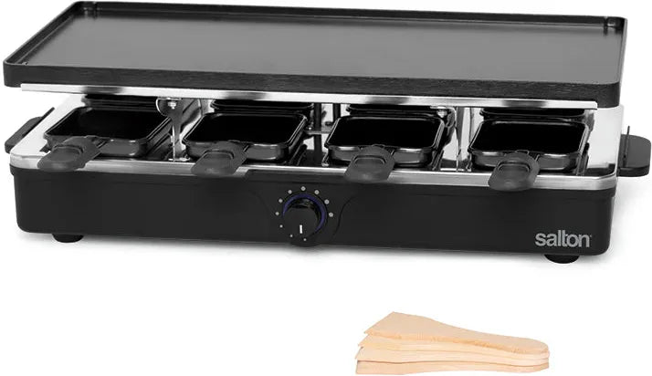 Salton - 8 Person Party Grill & Raclette - PG1645