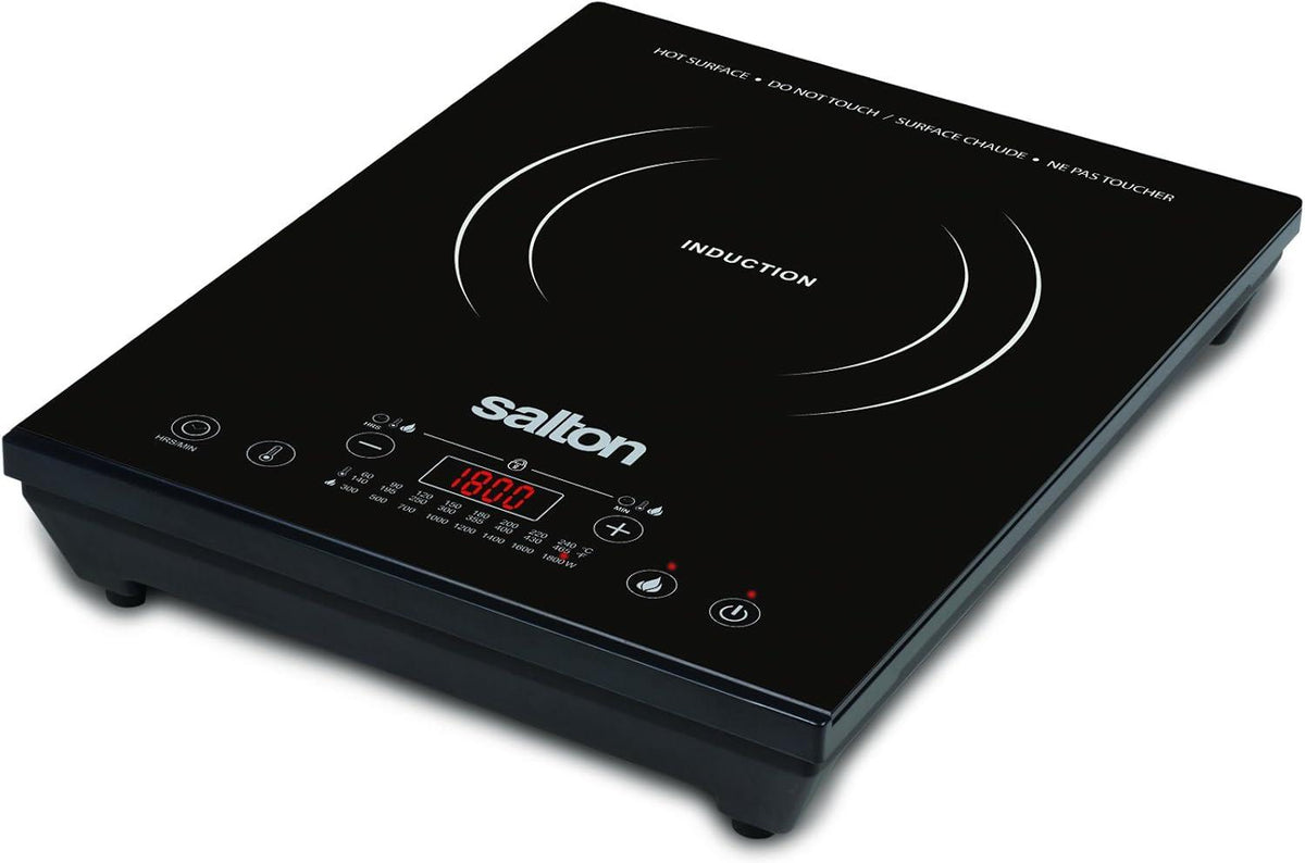 Salton - 8" Single Burner Portable Induction Cooktop - ID1350