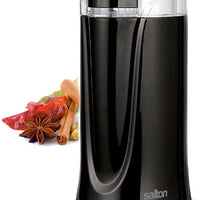 Salton - Coffee, Spice & Herb Black Electric Grinder - CG1990BK