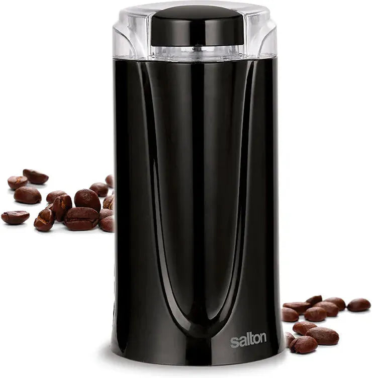 Salton - Coffee, Spice & Herb Black Electric Grinder - CG1990BK
