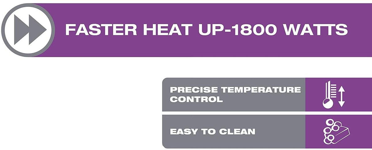 Salton - Double Burner Portable Infrared Cooktop - HP1269
