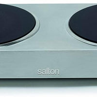 Salton - Double Burner Portable Infrared Cooktop - HP1269