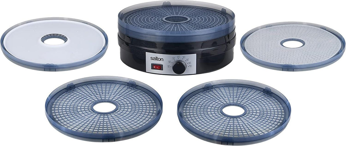 Salton - Electric Food Dehydrator Black - DH1460