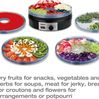 Salton - Electric Food Dehydrator Black - DH1460