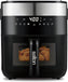 Salton - Flip and Cook 3-in-1 5.8 QT Air Fryer, Grill, & Dehydrator - AF2154