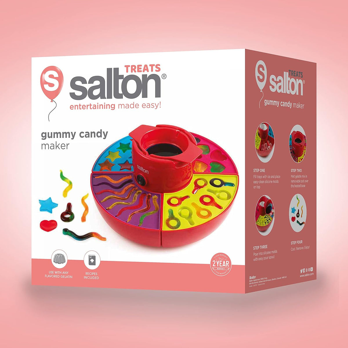 Salton - Gummy Candy Maker Silicone Mold - GM1707
