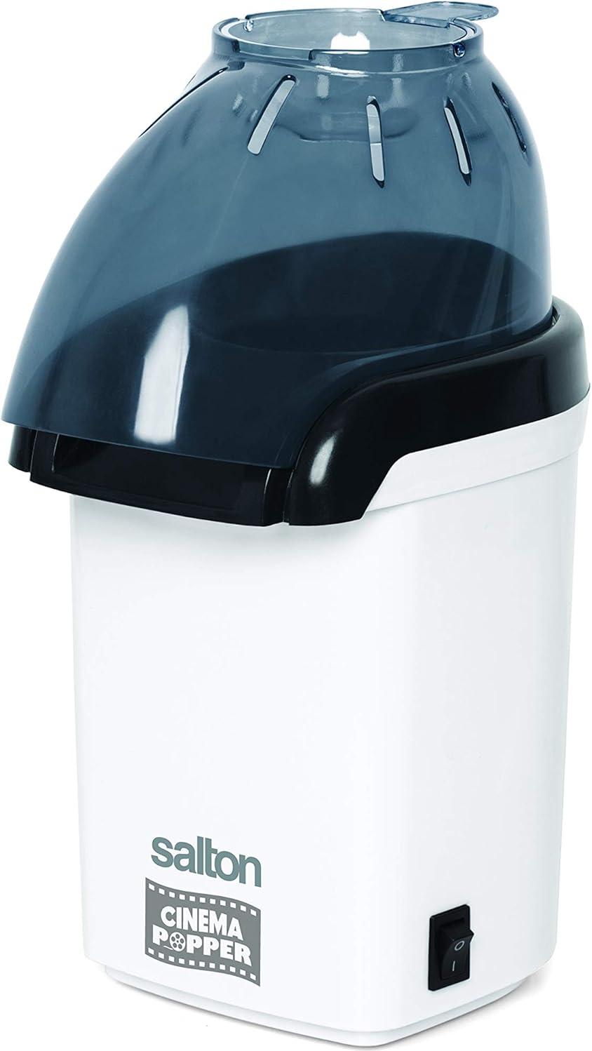 Salton - Hot Air Cinema Popper White Popcorn Maker - CP1750