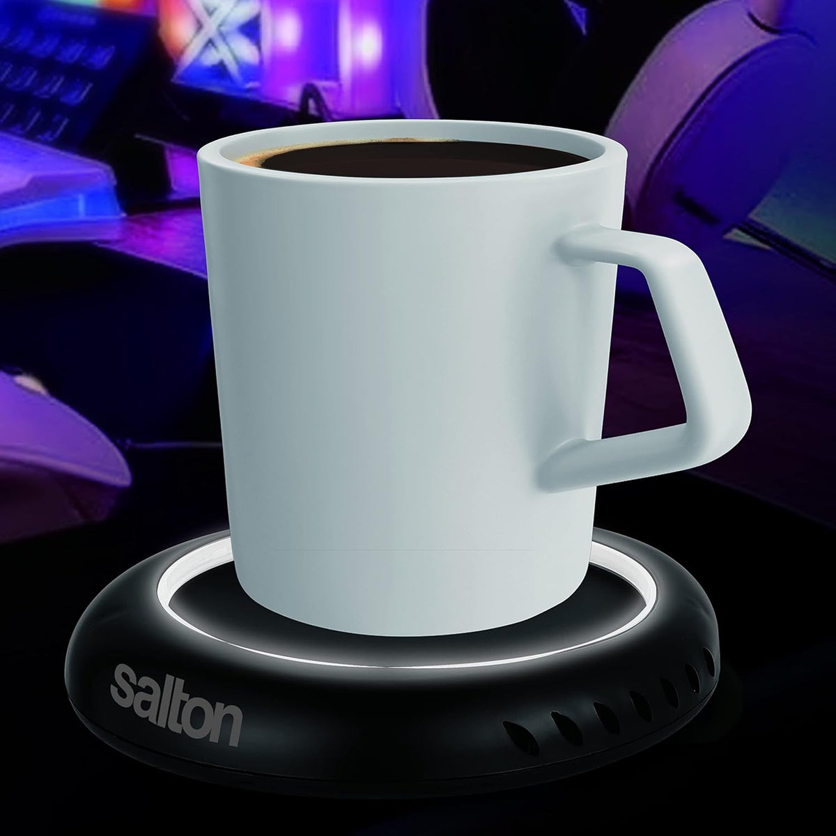 Salton - Illuminated Mug Warmer Black - SMW2094BKW