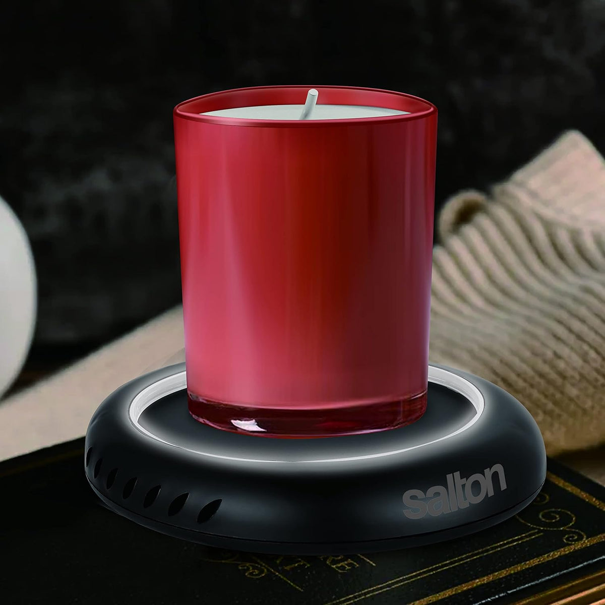 Salton - Illuminated Mug Warmer Black - SMW2094BKW
