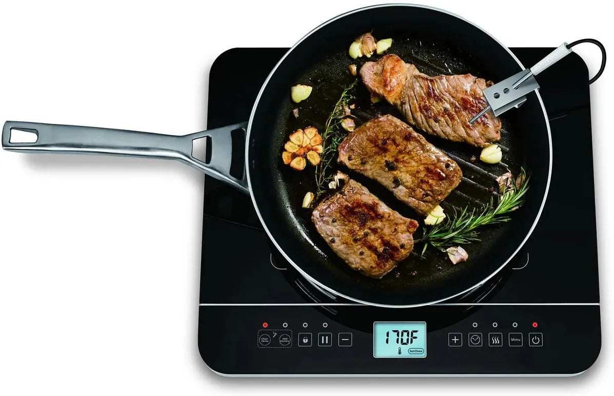 Salton - Induction Cooktop with Temperature Probe - ID1880