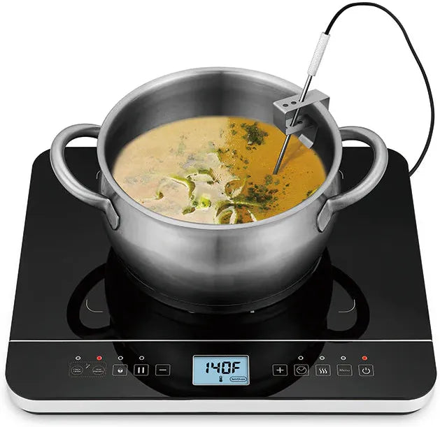 Salton - Induction Cooktop with Temperature Probe - ID1880