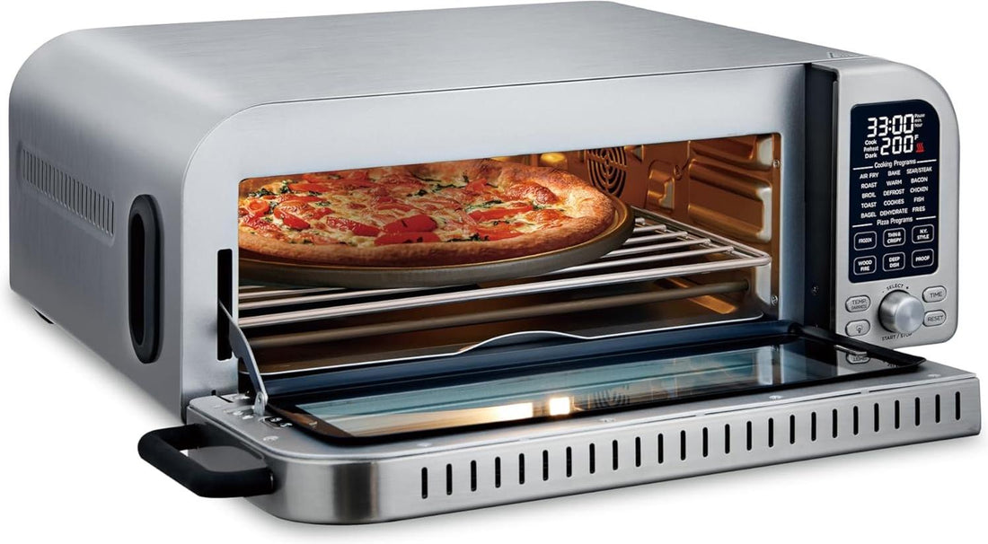 Salton - Pizzadesso Stainless Steel Professional Countertop Convection Oven - TO2122SSPP