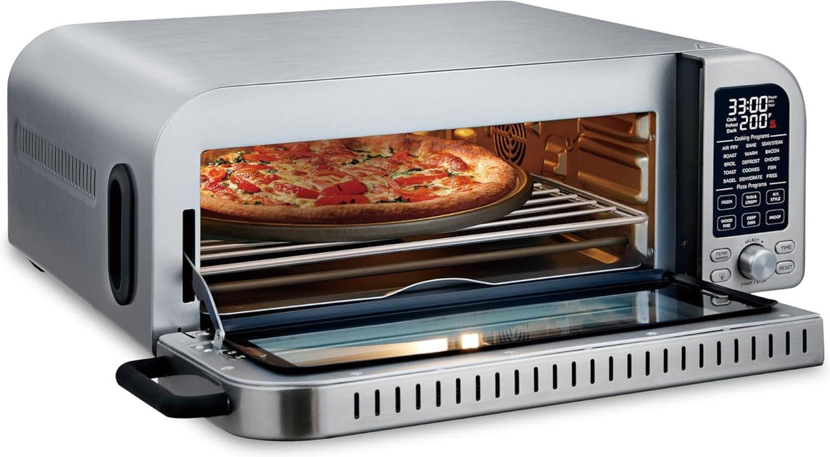 Salton - Pizzadesso Stainless Steel Professional Countertop Convection Oven - TO2122SSPP