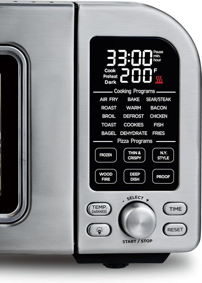Salton - Pizzadesso Stainless Steel Professional Countertop Convection Oven - TO2122SSPP