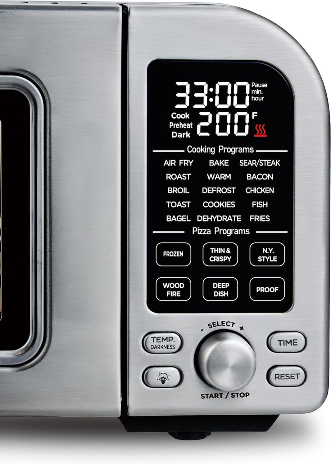 Salton - Pizzadesso Stainless Steel Professional Countertop Convection Oven - TO2122SSPP