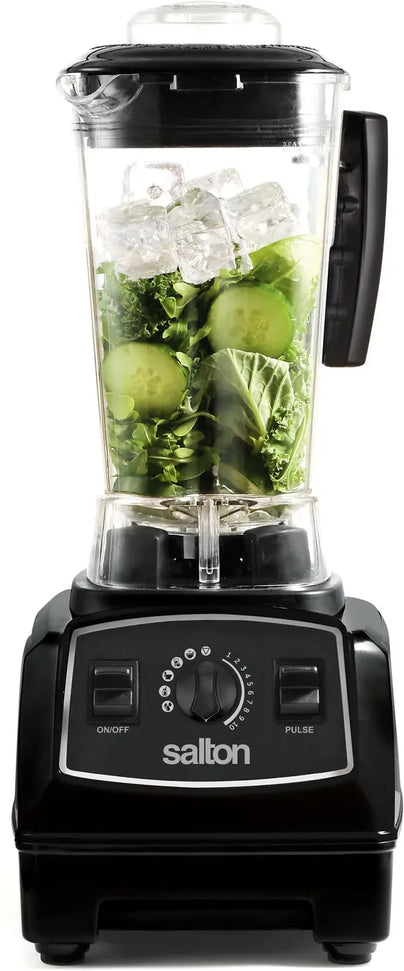 Salton - Professional Grade Matte Black Power Blender - BL2150MBK