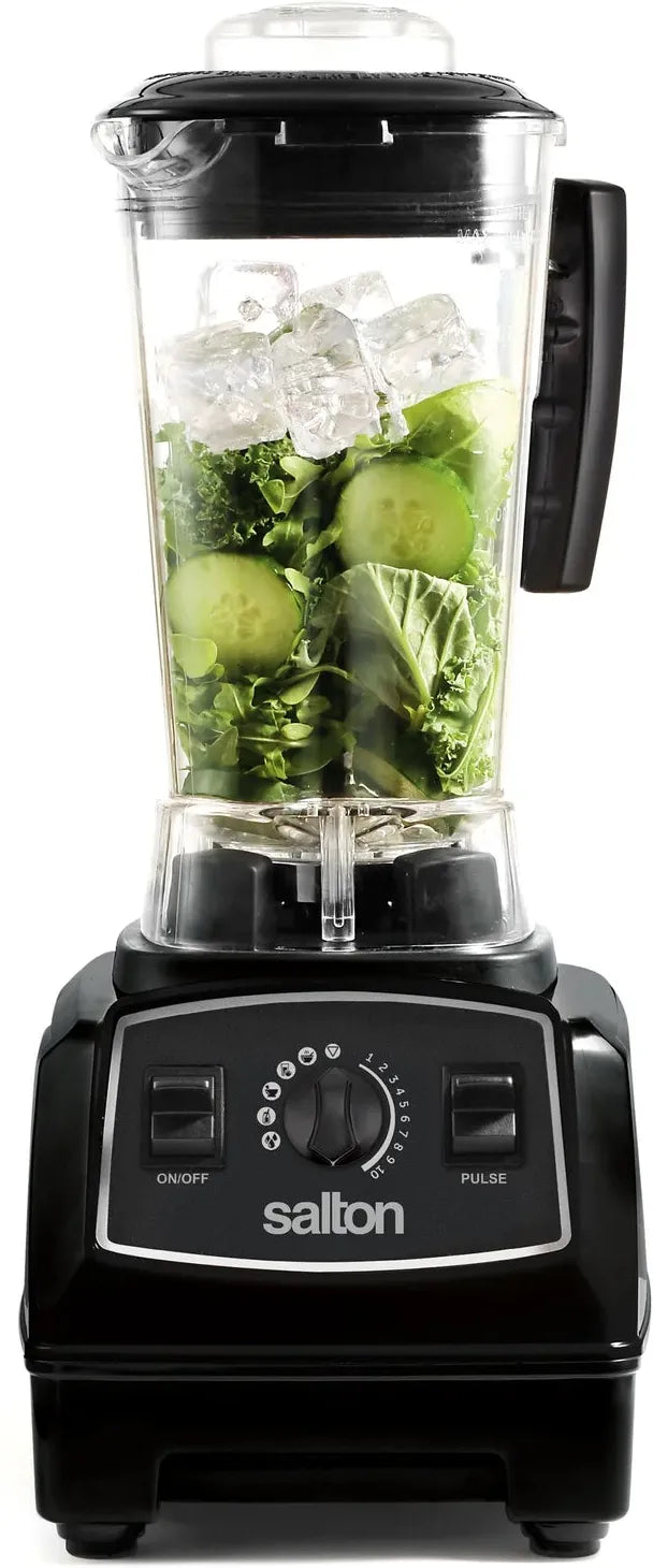 Salton - Professional Grade Matte Black Power Blender - BL2150MBK