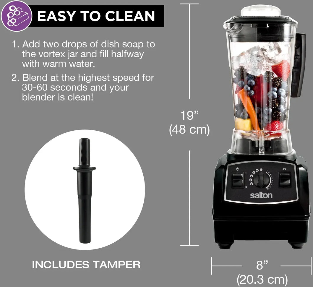 Salton - Professional Grade Buttercream Power Blender - BL2150CR