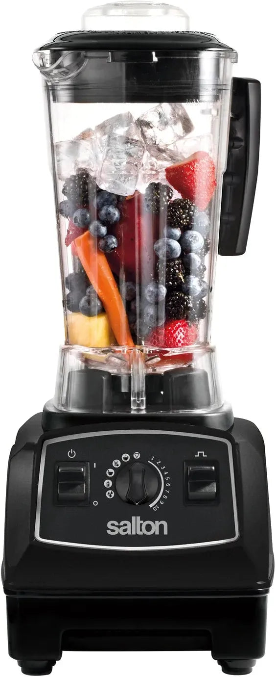 Salton - Professional Grade Matte Black Power Blender - BL2150MBK