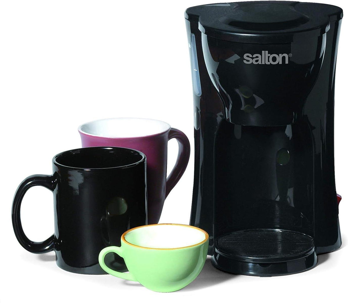 Salton - Space Saving 1 Cup Coffeemaker Black - FC1205