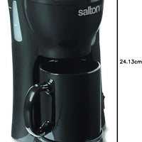 Salton - Space Saving 1 Cup Coffeemaker Black - FC1205
