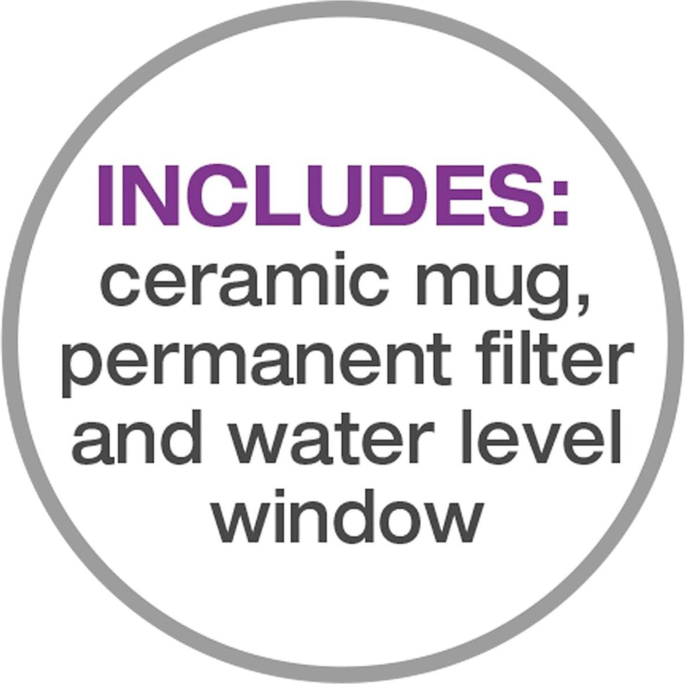 Salton - Space Saving 1 Cup Coffeemaker Black - FC1205