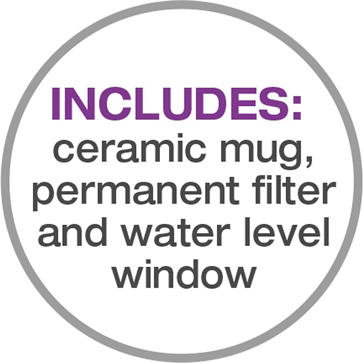 Salton - Space Saving 1 Cup Coffeemaker Black - FC1205
