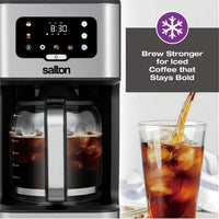 Salton - Stainless Steel 14 Cup Digital Coffee Maker - FC2149