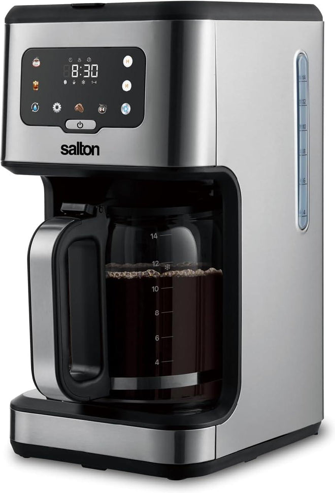 Salton - Stainless Steel 14 Cup Digital Coffee Maker - FC2149