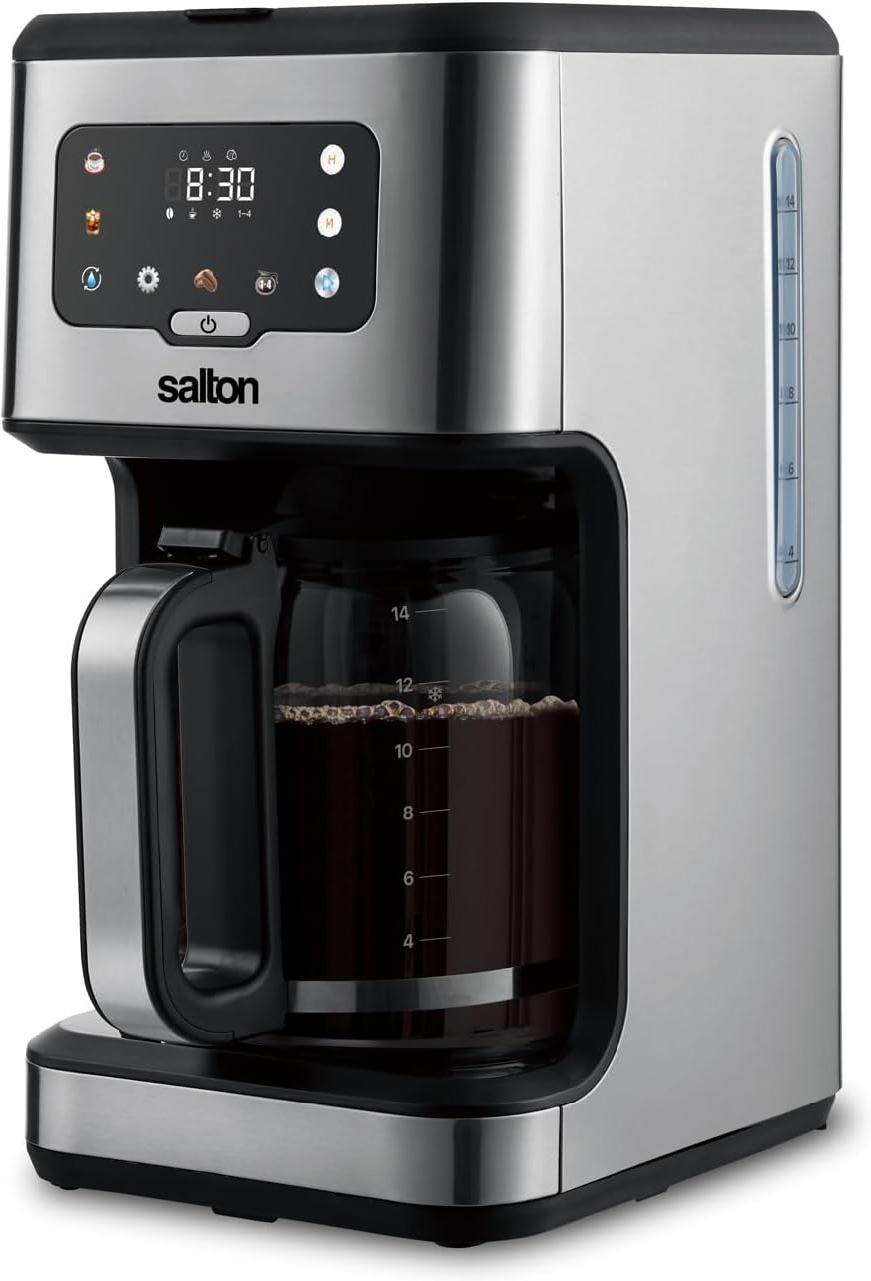 Salton - Stainless Steel 14 Cup Digital Coffee Maker - FC2149