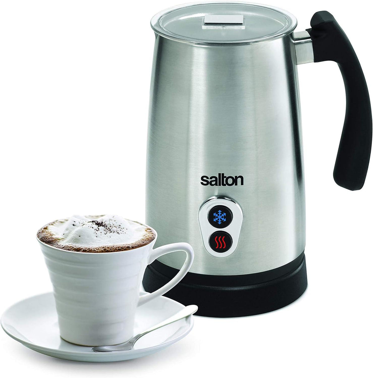 Salton - Stainless Steel Cordless Frother - FR1416