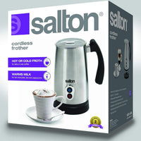 Salton - Stainless Steel Cordless Frother - FR1416