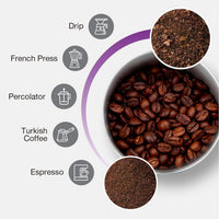 Salton - Stainless Steel Smart Coffee Grinder - CG2123