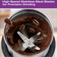 Salton - Stainless Steel Smart Coffee Grinder - CG2123