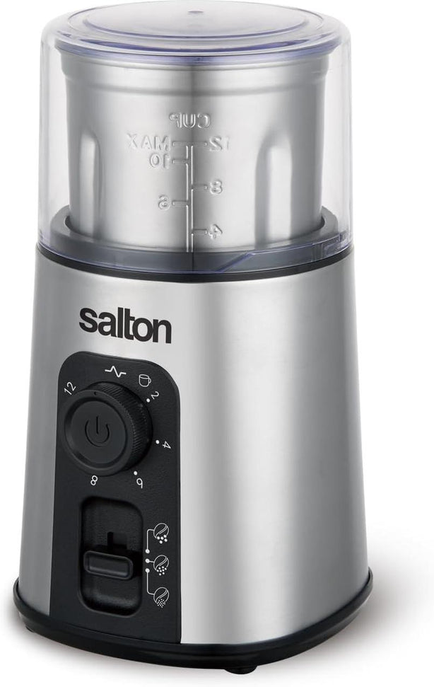Salton - Stainless Steel Smart Coffee Grinder - CG2123