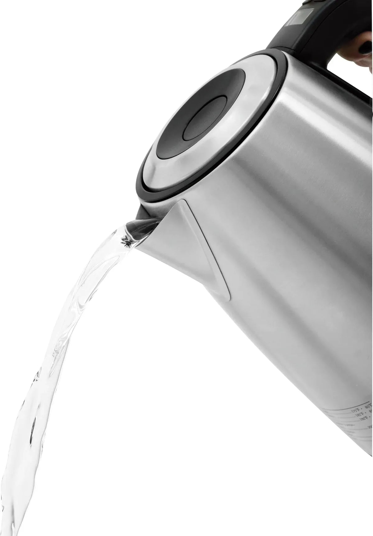 Salton - Stainless Steel Variable Temperature 1.7 L Digital Kettle - JK1657