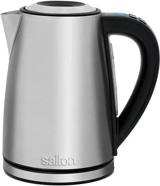 Salton - Stainless Steel Variable Temperature 1.7 L Digital Kettle - JK1657