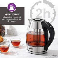 Salton - Temperature Control 1.7 L Kettle & Tea Steeper - GK2185