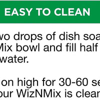 Salton - WizNMix All-in-One Red Food Processor, Chopper, Mini Blender - FP2102RD